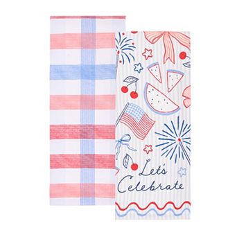 Americana 2 pk 4th of July Fun Kitchen Towels