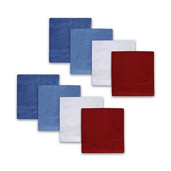 Celebrate Together™ Americana 8-Pack Textured Dishcloths