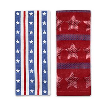 Celebrate Together™ Americana 2 pc Star Stripe Kitchen Towel Set