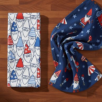 Celebrate Together Americana 2-Piece Gnome Kitchen Towel Set