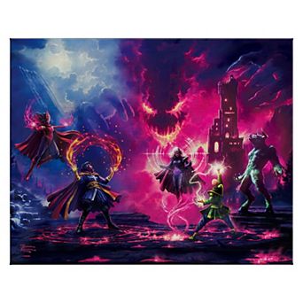 Thomas Kinkade Marvel’s Doctor Strange ‘Dark Despot’ Gallery Wrapped Canvas Wall Art