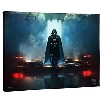 Thomas Kinkade Star Wars: Obi-Wan Kenobi ‘Darkness Arrived’ Gallery Wrapped Canvas Wall Art