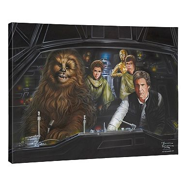 Thomas Kinkade Star Wars ‘Strike Team’ Gallery Wrapped Canvas Wall Art