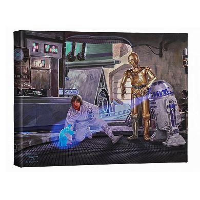 Thomas Kinkade Star Wars ‘Only Hope’ Gallery Wrapped Canvas Wall Art