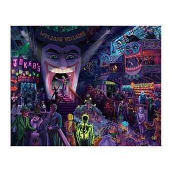Thomas Kinkade DC Comics The Joker ‘Joker’s Ball’ Gallery Wrapped Canvas Wall Art