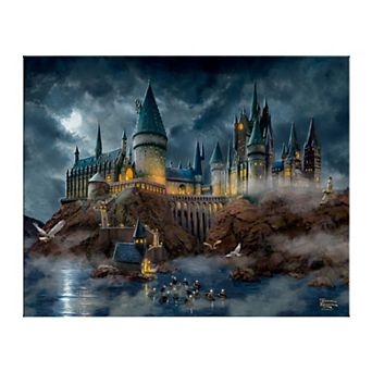 Thomas Kinkade Harry Potter ‘Hogwarts Castle’ Gallery Wrapped Canvas Wall Art