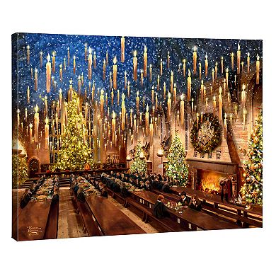 Thomas Kinkade Harry Potter ‘Great Hall’ Gallery Wrapped Canvas Wall Art