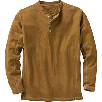 Men's Legendary Whitetails Maverick Slub Henley Long Sleeve Shirt