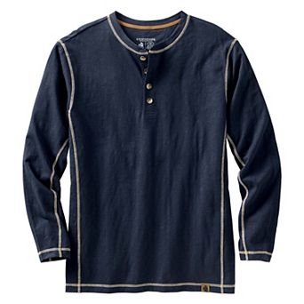 Men's Legendary Whitetails Maverick Slub Henley Long Sleeve Shirt
