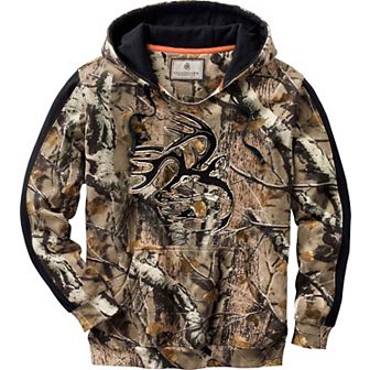 Men Heavyweight Outfitter Camo Hoodie