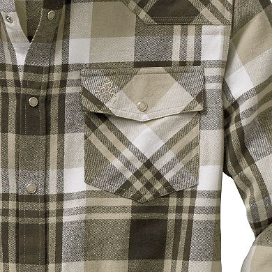 Men's Legendary Whitetails Shotgun Western Flannel Shirt