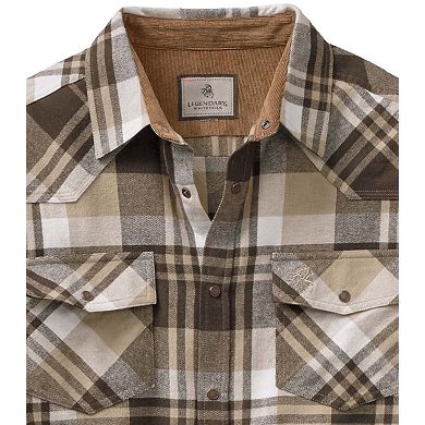 Men's Legendary Whitetails Shotgun Western Flannel Shirt