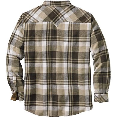 Men's Legendary Whitetails Shotgun Western Flannel Shirt