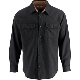 Men's Legendary Whitetails Shotgun Western Flannel Shirt