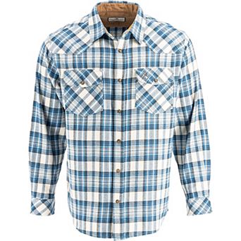 Men's Legendary Whitetails Shotgun Western Flannel Shirt