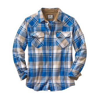 Men's Legendary Whitetails Shotgun Western Flannel Shirt