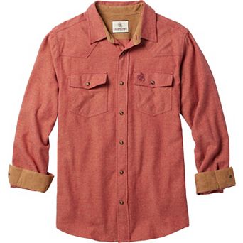 Men's Legendary Whitetails Shotgun Western Flannel Shirt
