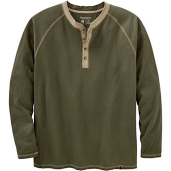 Men's Legendary Whitetails Recluse Raglan Henley Long Sleeve Shirt