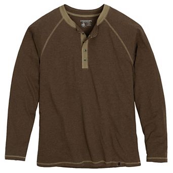Men's Legendary Whitetails Recluse Raglan Henley Long Sleeve Shirt