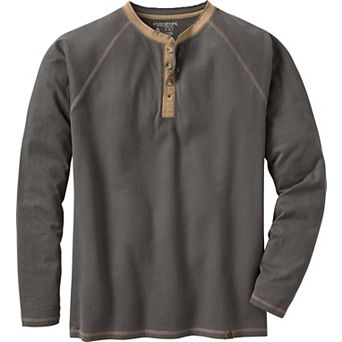 Men's Legendary Whitetails Recluse Raglan Henley Long Sleeve Shirt