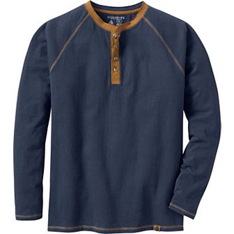 Men's Legendary Whitetails Recluse Raglan Henley Long Sleeve Shirt
