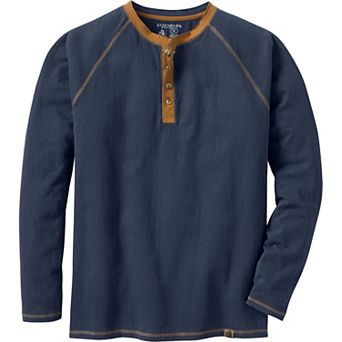 Men's Legendary Whitetails Recluse Raglan Henley Long Sleeve Shirt