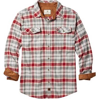 Men's Legendary Whitetails Legendary Stretch Casual Flannel Shirt