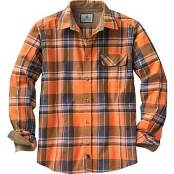 Men's Legendary Whitetails Buck Camp Flannel Button Down Shirt
