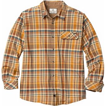 Men's Legendary Whitetails Buck Camp Flannel Button Down Shirt