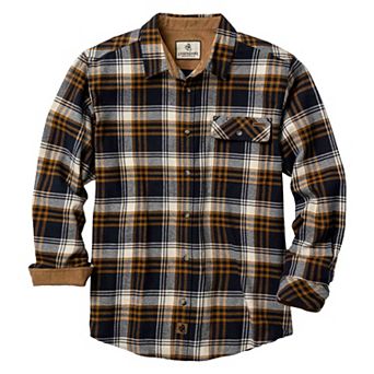 Men's Legendary Whitetails Buck Camp Flannel Button Down Shirt