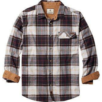 Men's Legendary Whitetails Buck Camp Flannel Button Down Shirt