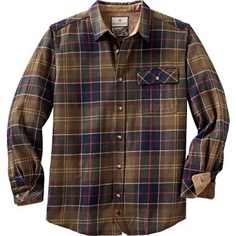 Men's Legendary Whitetails Buck Camp Flannel Button Down Shirt