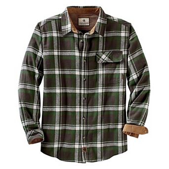 Men's Legendary Whitetails Buck Camp Flannel Button Down Shirt
