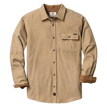 Men's Legendary Whitetails Buck Camp Flannel Button Down Shirt