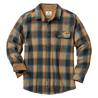 Men's Legendary Whitetails Buck Camp Flannel Button Down Shirt