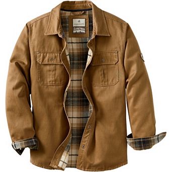 Men's Legendary Whitetails Journeyman Flannel Lined Shirt Jacket