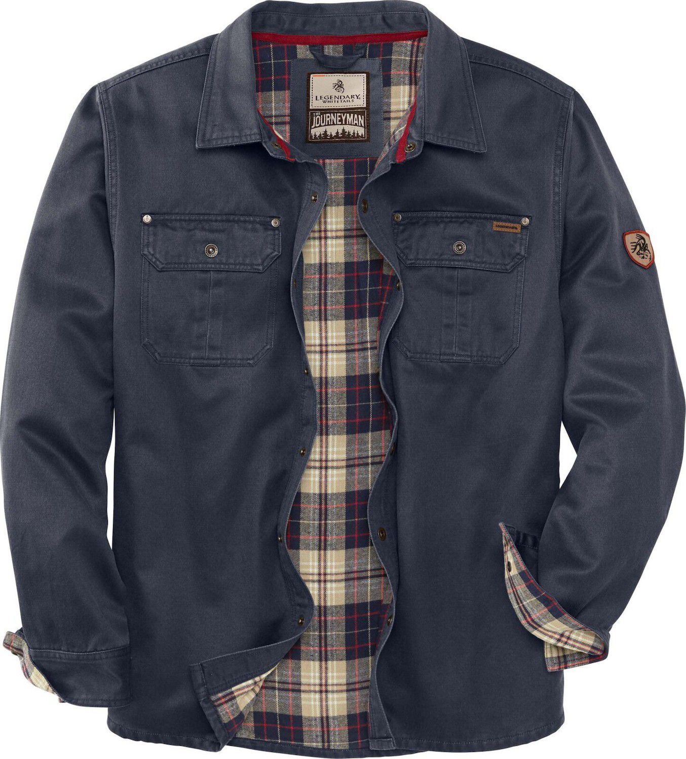 Button Flannel Lined Rugged Shirt Jacket Quealent Mens Flannel Lined Shirt Jacket Vintage Snap Button