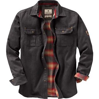 Men's Legendary Whitetails Journeyman Flannel Lined Shirt Jacket