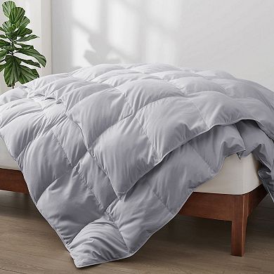 Unikome Comforter Duvet Insert - GentleSoft Quilted All Season Goose Feather Down Comforters