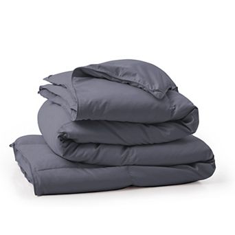Unikome Comforter Duvet Insert - GentleSoft Quilted All Season Goose Feather Down Comforters