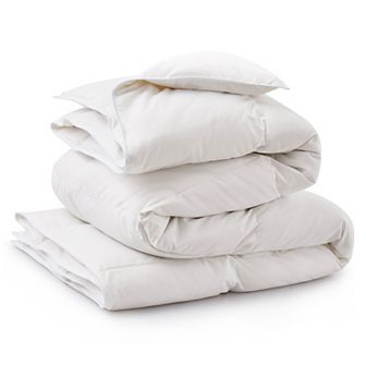 Unikome Comforter Duvet Insert - GentleSoft Quilted All Season Goose Feather Down Comforters