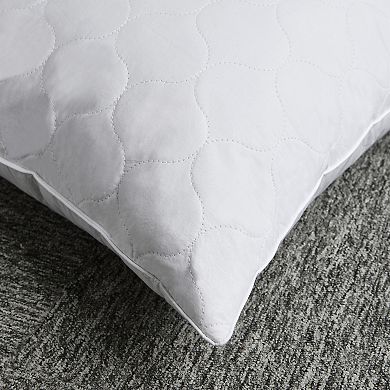Unikome Goose Feathers Down Pillows with 100% Cotton Cover, Bed Sleeping Pillows Set of 2