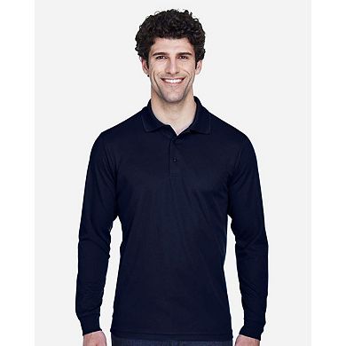 CORE365 Tall Pinnacle Performance Long Sleeve Piqu Polo