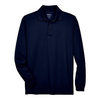 CORE365 Tall Pinnacle Performance Long Sleeve Piqu Polo
