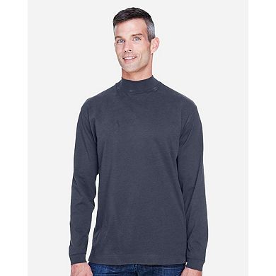 Devon & Jones Sueded Jersey Mock Neck T-Shirt
