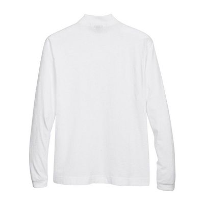 Devon & Jones Sueded Jersey Mock Neck T-Shirt