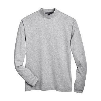 Devon & Jones Sueded Jersey Mock Neck T-Shirt