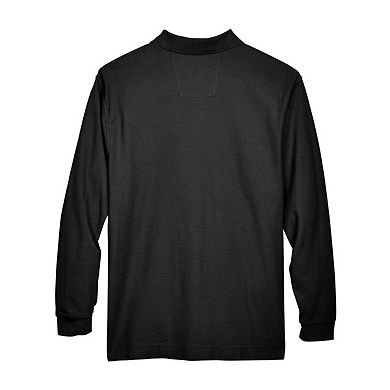 Devon & Jones Pima Piqu Long Sleeve Polo