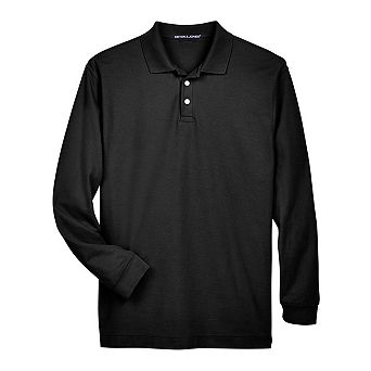 Devon & Jones Pima Piqu Long Sleeve Polo