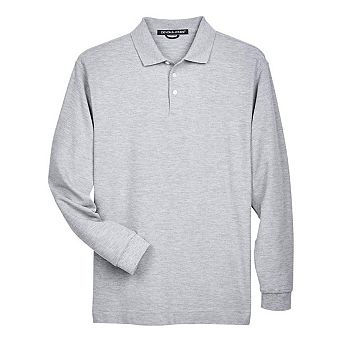 Devon & Jones Pima Piqu Long Sleeve Polo